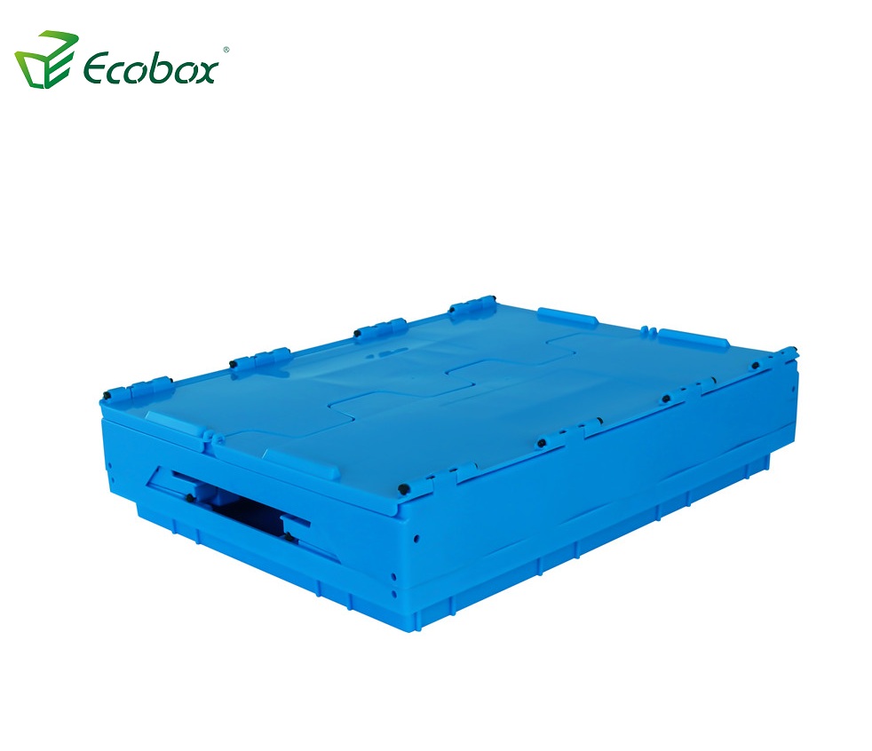 Ecobox 40x30x27cm PP material dobrável recipiente de armazenamento de plástico dobrável