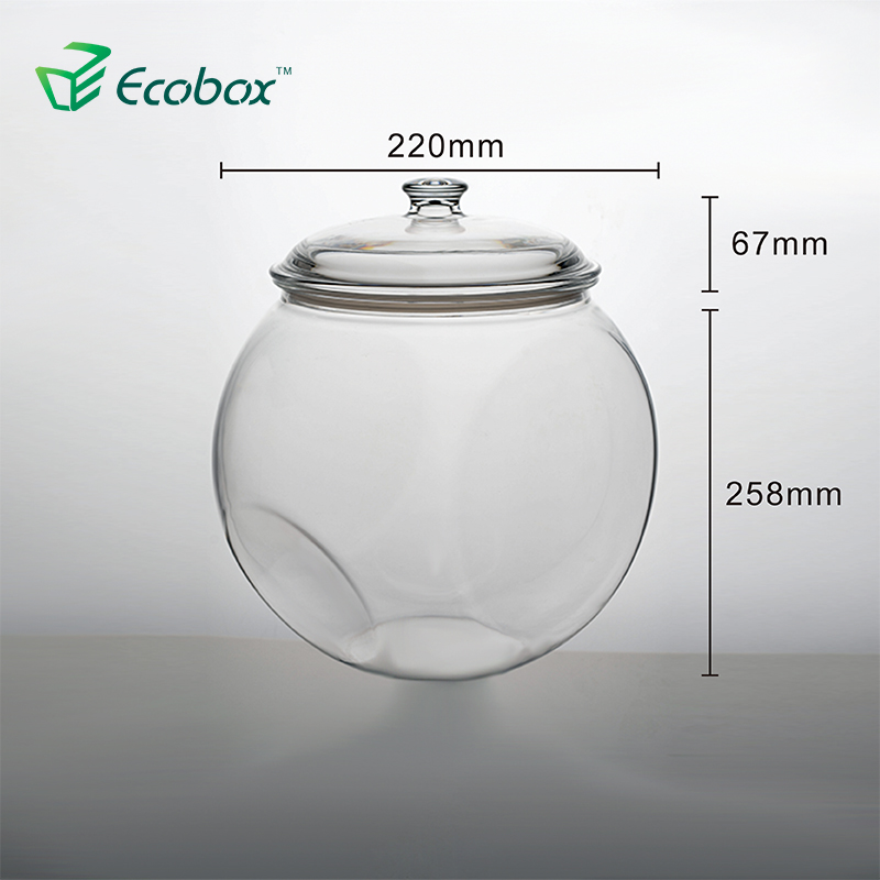 Ecobox SPH-FB300-6 pote de doces redondo hermético